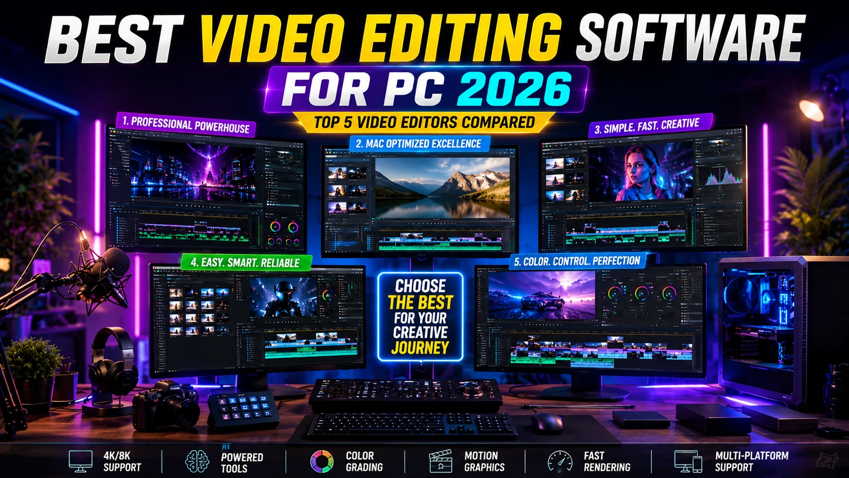 Best Video Editing Software For PC