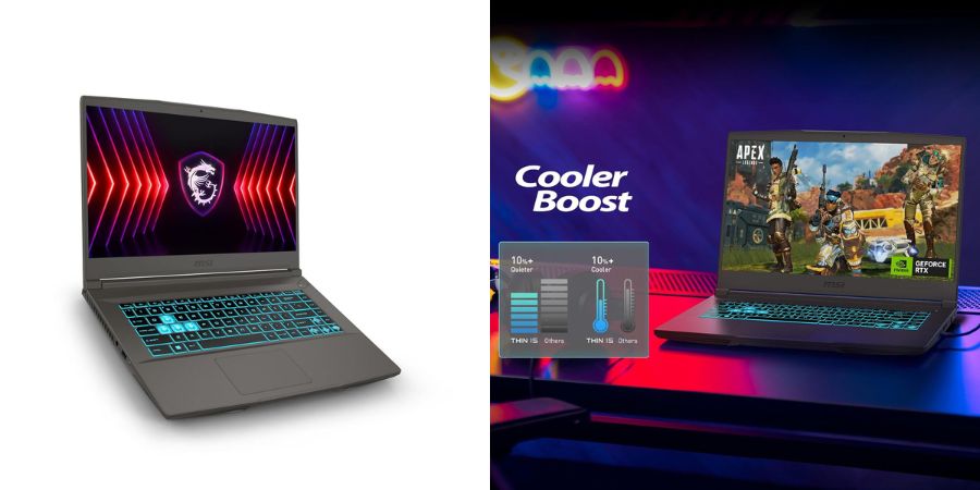 MSI Thin 15 i7-13620H RTX 3050